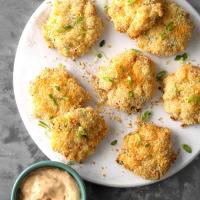 Shrimp Cakes with Spicy Aioli Sauce image
