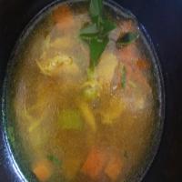 Yellow Curry Chicken & Rice Soup_image