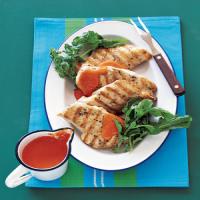 Chicken with Roasted-Pepper Sauce image