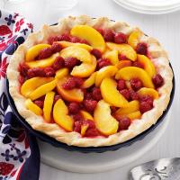 Raspberry Peach Pie_image