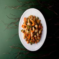 Shrimp and Roasted Sweet Potato Hash Stuffing image
