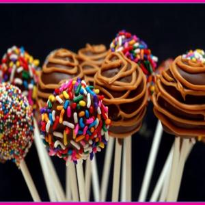 Reese's Peanut Butter Cup Cake Pops image