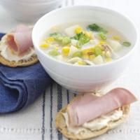 Haddock & sweetcorn soup image