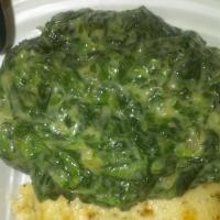 Creamed Spinach for a Small Family_image