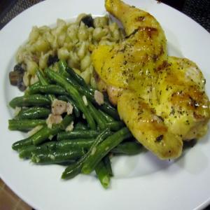 Grilled Herbed Cornish Game Hens image