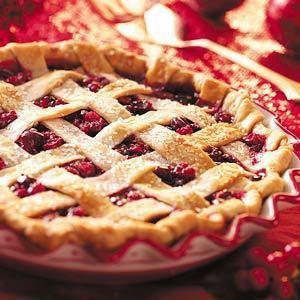 Home-Style Cran-Raspberry Pie_image