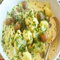 Vegan Cauliflower and Potatoes in Coconut Milk_image