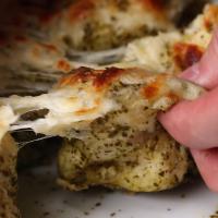 Pull Apart Cheesy Pesto Bread Recipe by Tasty_image