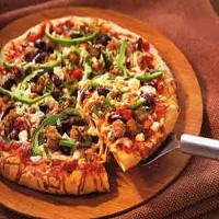 Spicy Sausage and Gorgonzola Pizza_image