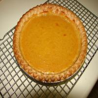 Alton Brown's Yogurt Pumpkin Pie image