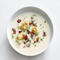 Potato-Leek Soup with Mini Pierogi_image