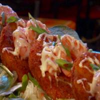 Fried Green Tomatoes with Shrimp and Remoulade Sauce_image