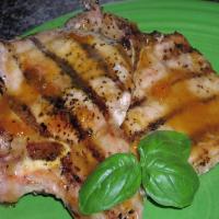 Grilled Pork Chops With Apricot-Mustard Glaze image