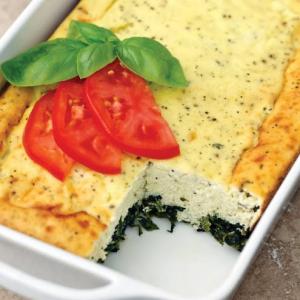 Low Carb Spinach Ricotta Casserole Recipe - (4.3/5) image