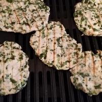 Indian Turkey Burgers With Lime, Cucumbers, and Chutney_image