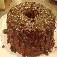 FRESH APPLE CAKE WITH BUTTER PECAN GLAZE_image