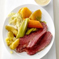 Slow-Cooker Corned Beef and Cabbage image