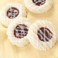 Raspberry-Almond Thumbprint Cookies image