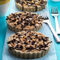Chocolate Peanut Butter Mousse Tarts image