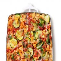 Baked Farfalle With Escarole and Zucchini_image