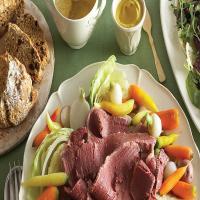 Homemade Corned Beef with Vegetables_image