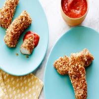 Oven-Baked Almond Fish Sticks image