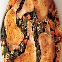 One-Pot Chicken and Rice with Swiss Chard_image