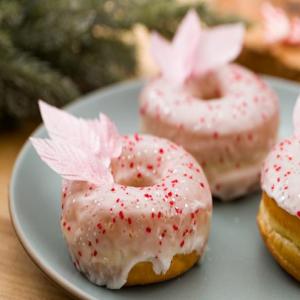 Rice Paper Feather Doughnuts_image