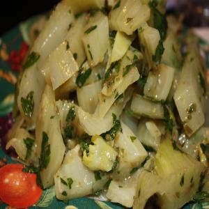 Baby Fennel With Salsa Verde_image