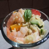 Shrimp and Orzo Salad With Citrus Vinegrette_image