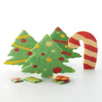 Cutout Christmas Tree Cookies image