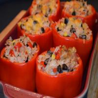 Rice and Beans Stuffed Peppers_image