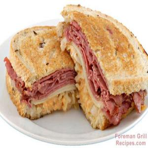 Turkey, Pastrami and Swiss Melt - Foreman Grill Recipes_image
