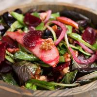 Beet And Pear Salad With Lemon Vinaigrette Recipe by Tasty_image