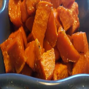 Baked Sweet Potatoes with Ginger and Honey_image