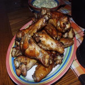 Marinated Baked Chicken Wings image