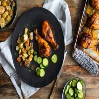 Sheet-Pan Paprika Chicken With Potatoes and Turnips_image