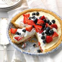 Red, White and Blueberry Pie image