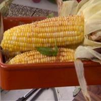 Grilled Corn with Garlic Butter image