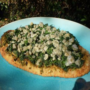 Individual Spinach Pizzas image