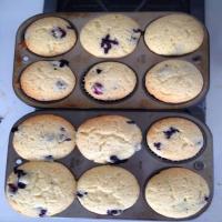 Meyer Lemon Blueberry Muffins image