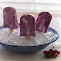 Grape, Honey and Yogurt Pops image