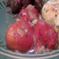 Braised Leeks With Tomatoes_image