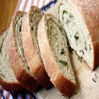 Rosemary-Browned Butter Swirl Bread_image