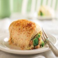 Creamy Broccoli-Stuffed Chicken Breasts_image