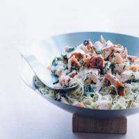 Capellini with Salmon and Lemon-Dill-Vodka Sauce_image