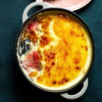 Rhubarb & ginger crème brûlée image