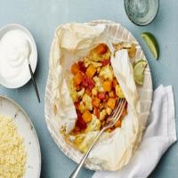 Curry Vegetables with Couscous Parchment Pack image