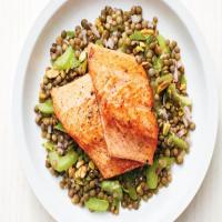 Arctic Char with Warm Lentils_image