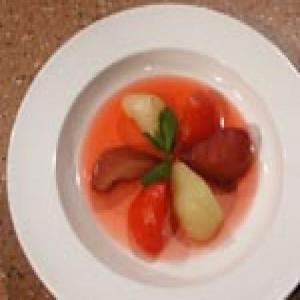 Three-Color Poached Pears_image